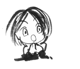 cuteblack05 sticker #3646713