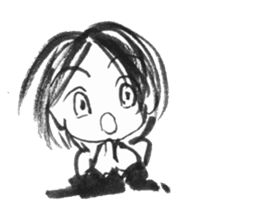 cuteblack05 sticker #3646713