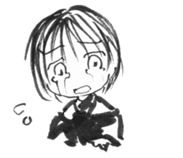 cuteblack05 sticker #3646715