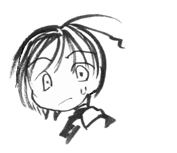 cuteblack05 sticker #3646716