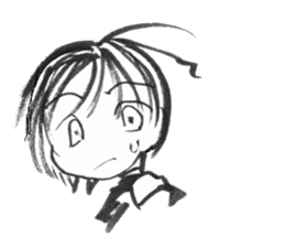 cuteblack05 sticker #3646716