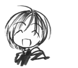 cuteblack05 sticker #3646717