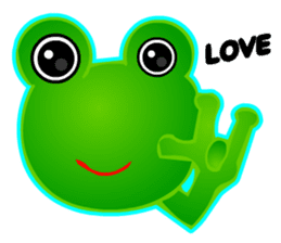 Kawaii Frog sticker #3646872