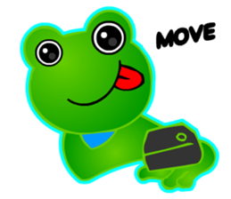 Kawaii Frog sticker #3646873
