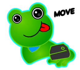 Kawaii Frog sticker #3646873