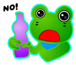 Kawaii Frog sticker #3646875