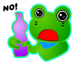 Kawaii Frog sticker #3646875