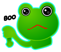 Kawaii Frog sticker #3646881