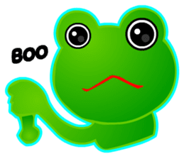 Kawaii Frog sticker #3646881