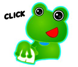 Kawaii Frog sticker #3646893