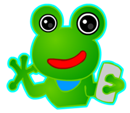Kawaii Frog sticker #3646894