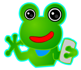 Kawaii Frog sticker #3646894