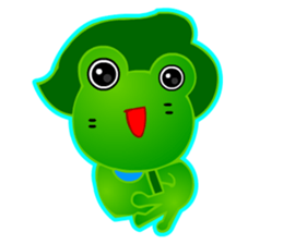 Kawaii Frog sticker #3646895