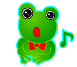 Kawaii Frog sticker #3646896