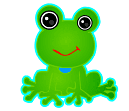 Kawaii Frog sticker #3646898