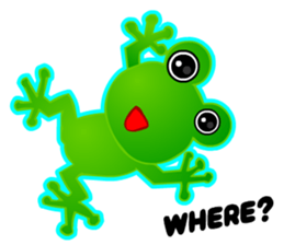Kawaii Frog sticker #3646899