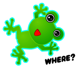 Kawaii Frog sticker #3646899