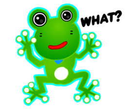 Kawaii Frog sticker #3646900