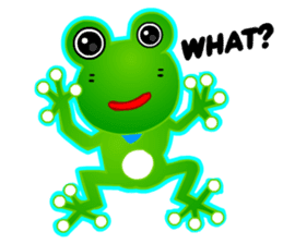 Kawaii Frog sticker #3646900