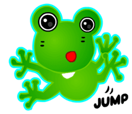 Kawaii Frog sticker #3646901