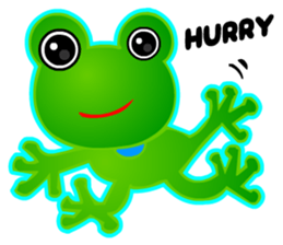 Kawaii Frog sticker #3646902