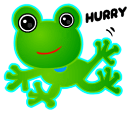 Kawaii Frog sticker #3646902