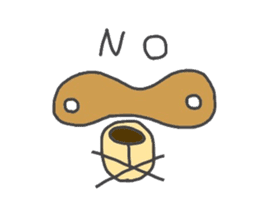 Koide raccoon dog(only face parts) sticker #3646953