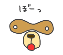 Koide raccoon dog(only face parts) sticker #3646968