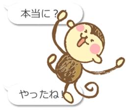 Talkative Monkey sticker #3647007