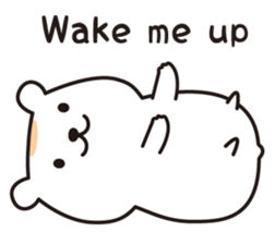 Chewy bear with Orange (English) sticker #3647189