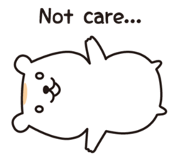 Chewy bear with Orange (English) sticker #3647190