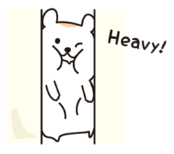 Chewy bear with Orange (English) sticker #3647205