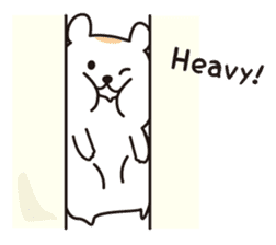 Chewy bear with Orange (English) sticker #3647205