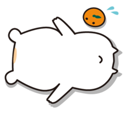 Chewy bear with Orange (English) sticker #3647212