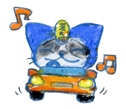 nyanda-five!! sticker #3647308