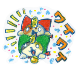 nyanda-five!! sticker #3647320