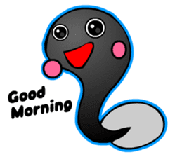Kawaii Tadpole sticker #3647463