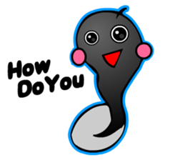 Kawaii Tadpole sticker #3647466