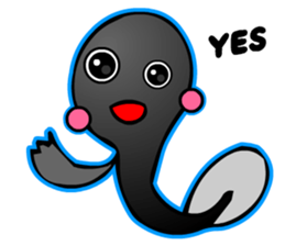 Kawaii Tadpole sticker #3647471