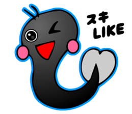 Kawaii Tadpole sticker #3647476