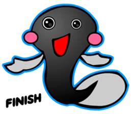 Kawaii Tadpole sticker #3647484