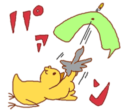 Fiddle balloon-nakama3 sticker #3647509