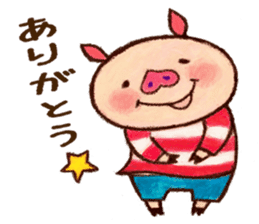 Piggy & Teddy sticker #3647544
