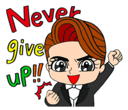 White Rose Revue Company~Second act~ sticker #3647704