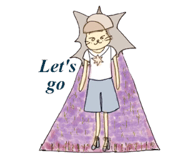 Lion lovely well fashion sticker #3647756
