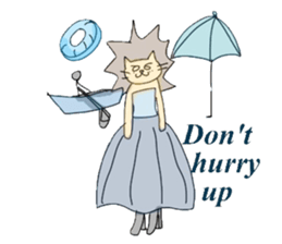 Lion lovely well fashion sticker #3647757