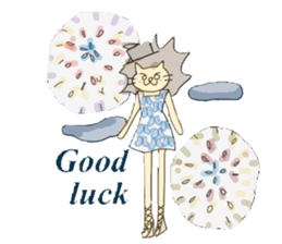 Lion lovely well fashion sticker #3647758