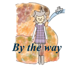 Lion lovely well fashion sticker #3647771