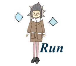 Lion lovely well fashion sticker #3647775