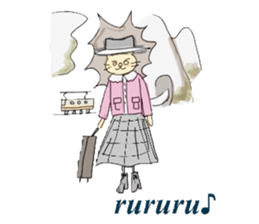 Lion lovely well fashion sticker #3647777